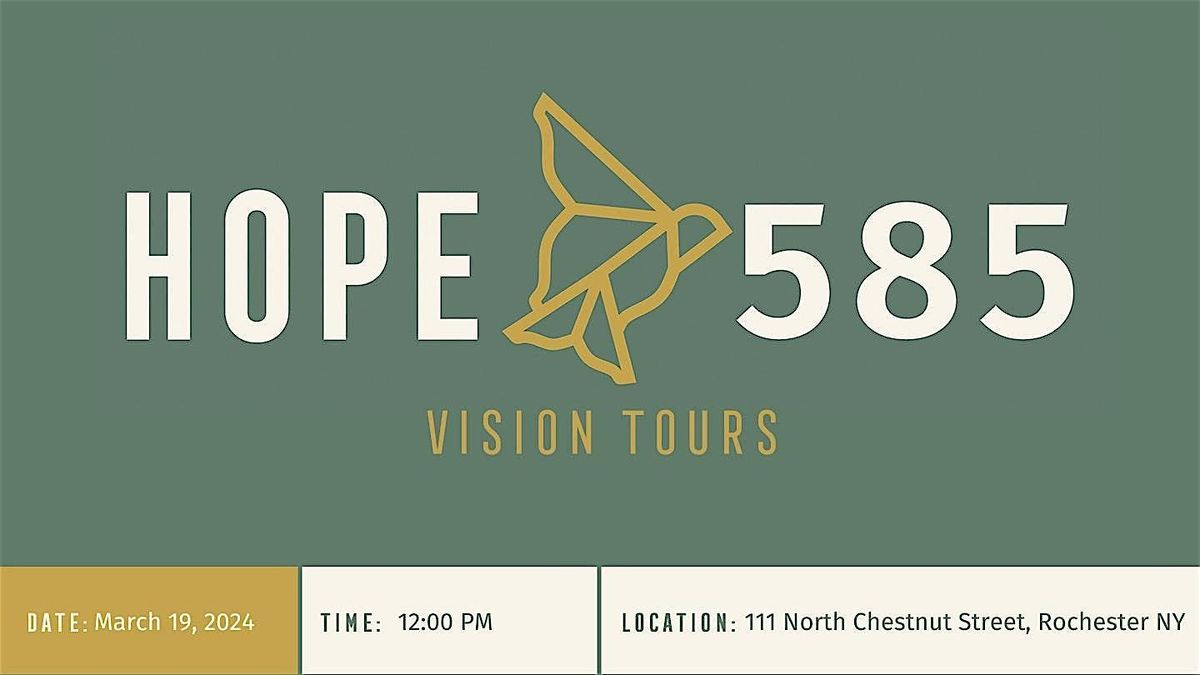 HOPE585 March Vision Tour