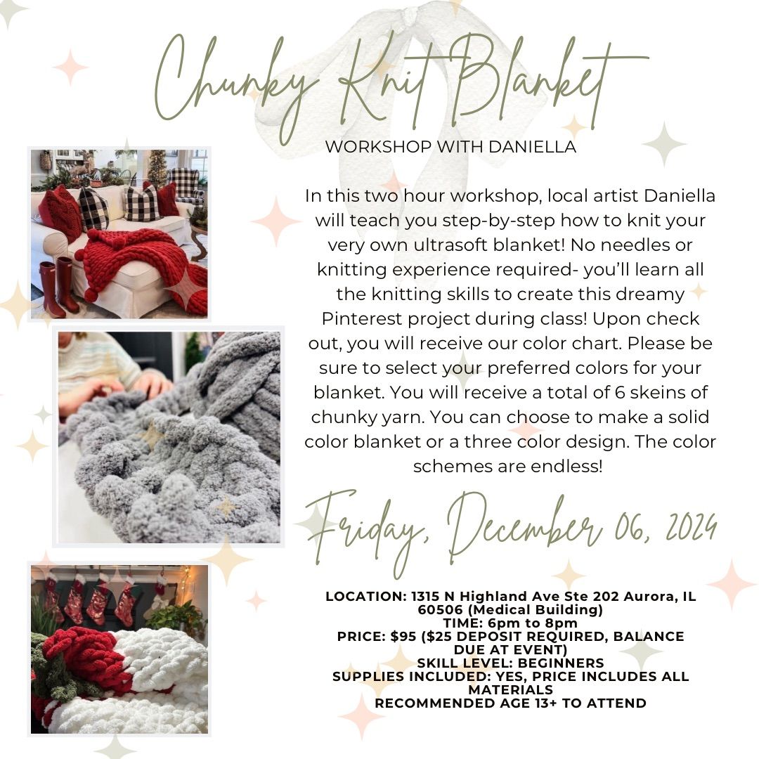 Winter Chunky Knit Workshop with Daniella