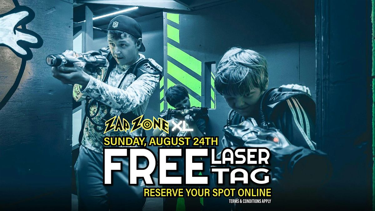 Free Laser Tag | Zap Zone XL
