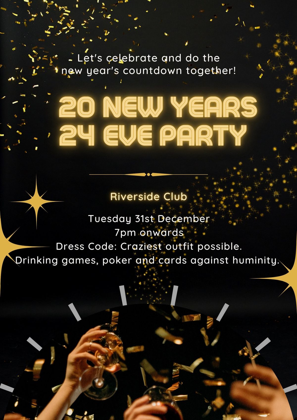 New Year\u2019s Eve party