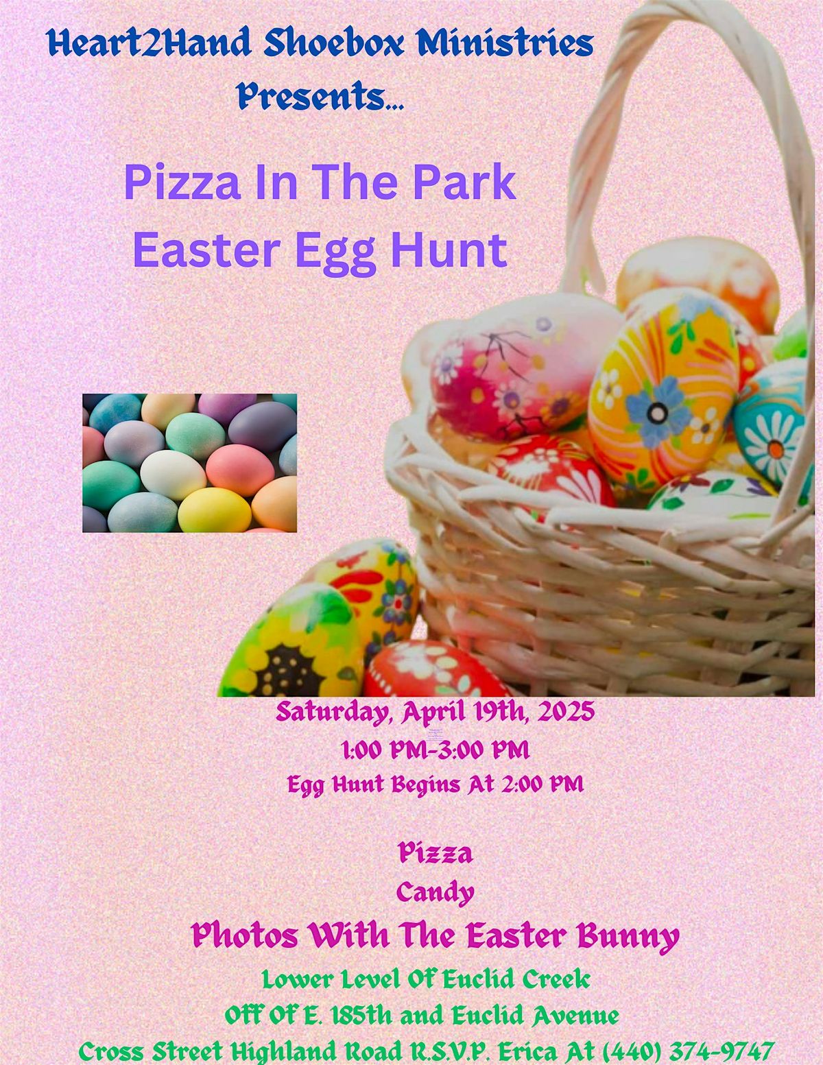 Pizza In The Park Easter Egg Hunt