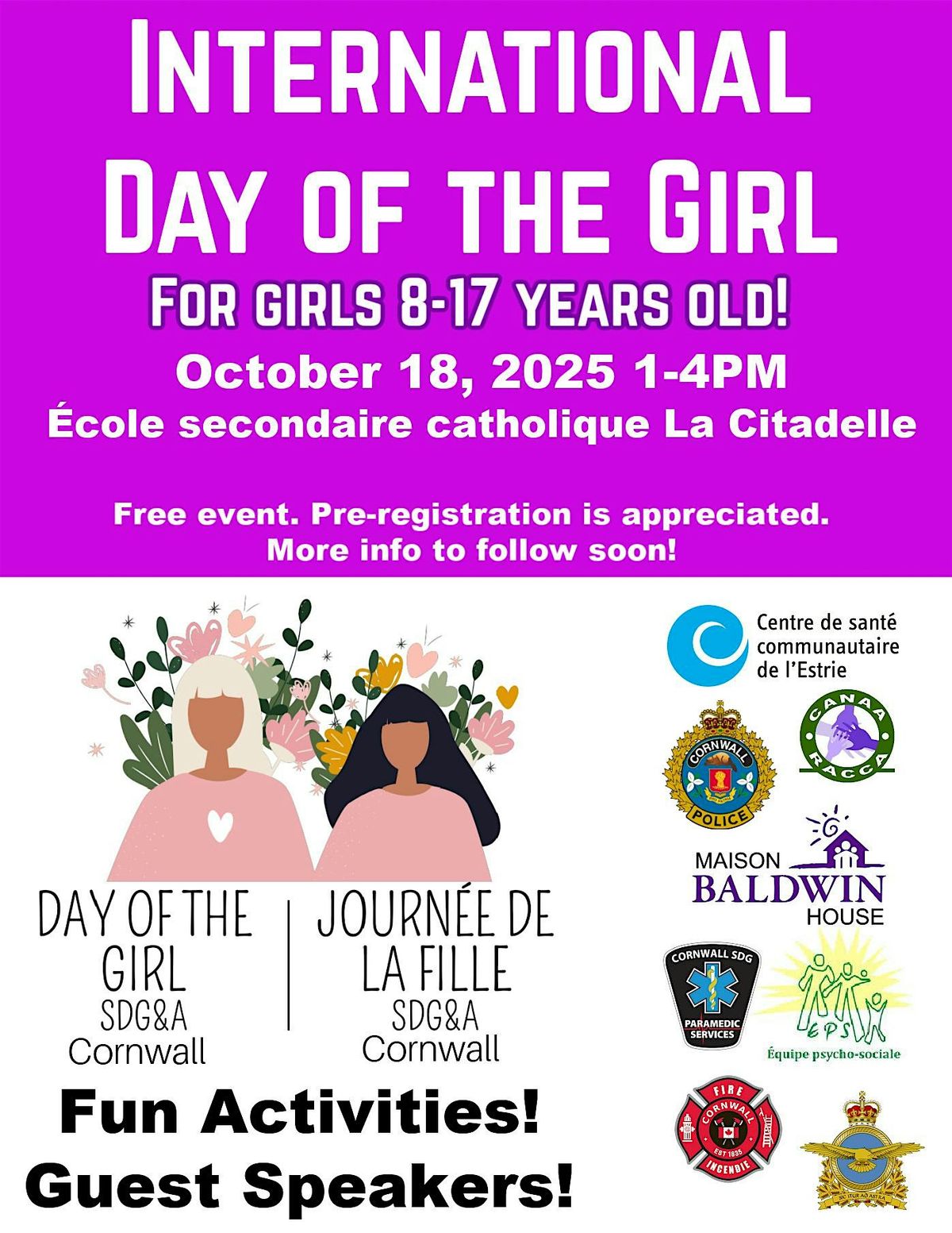 International Day of the Girl 2025 Cornwall SDG&A