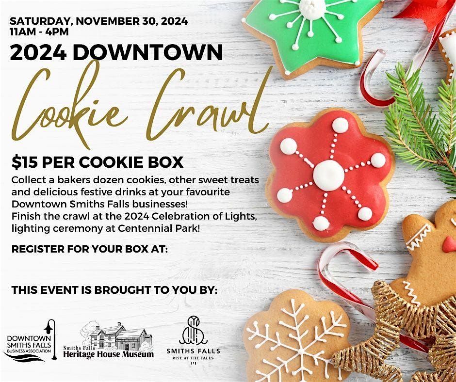 2024 Smiths Falls Downtown Cookie Crawl