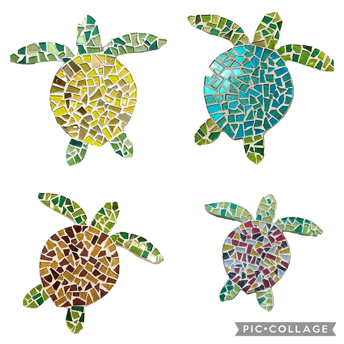 Sea Turtle Mosaic Tile  & Milkshake Event