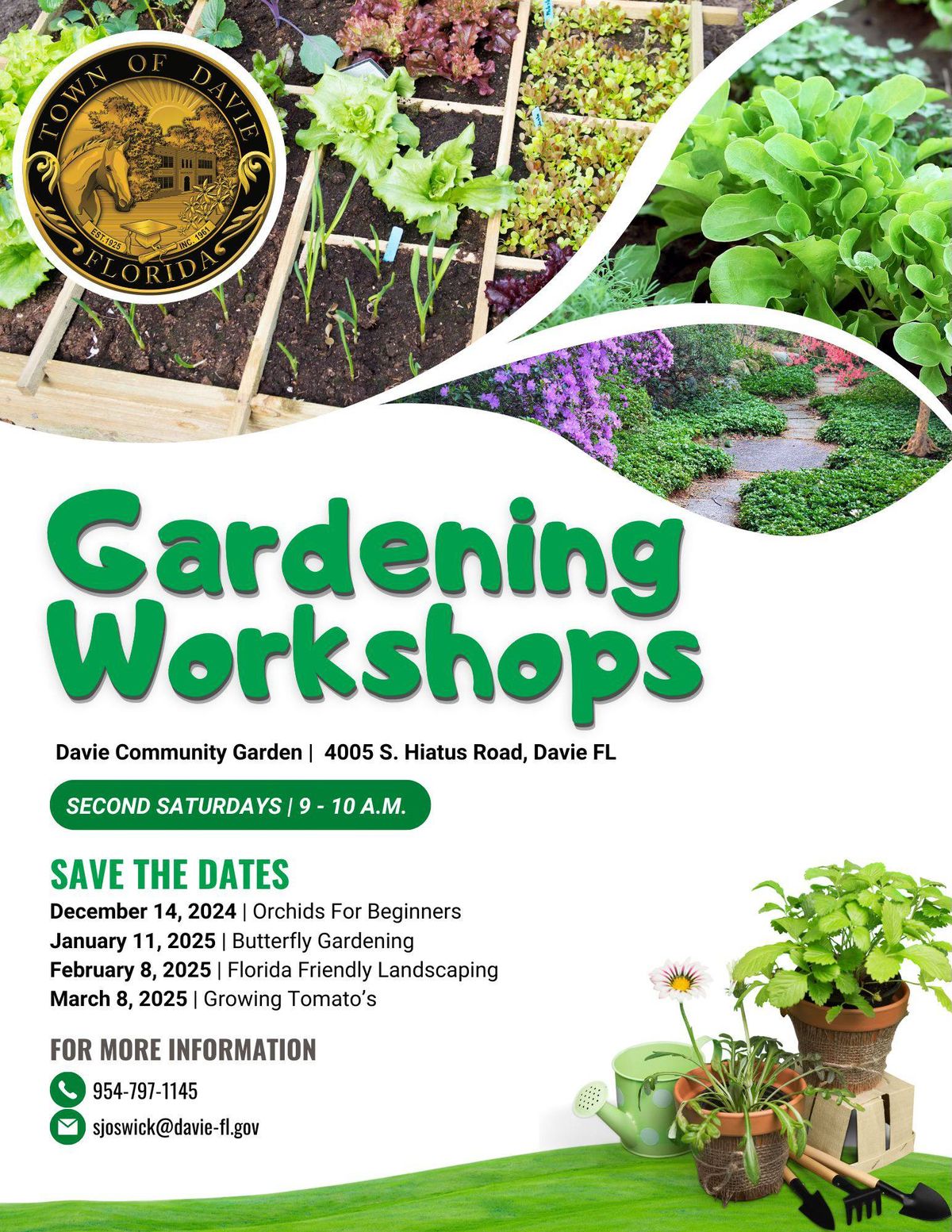 Gardening Workshop: Growing Tomato's