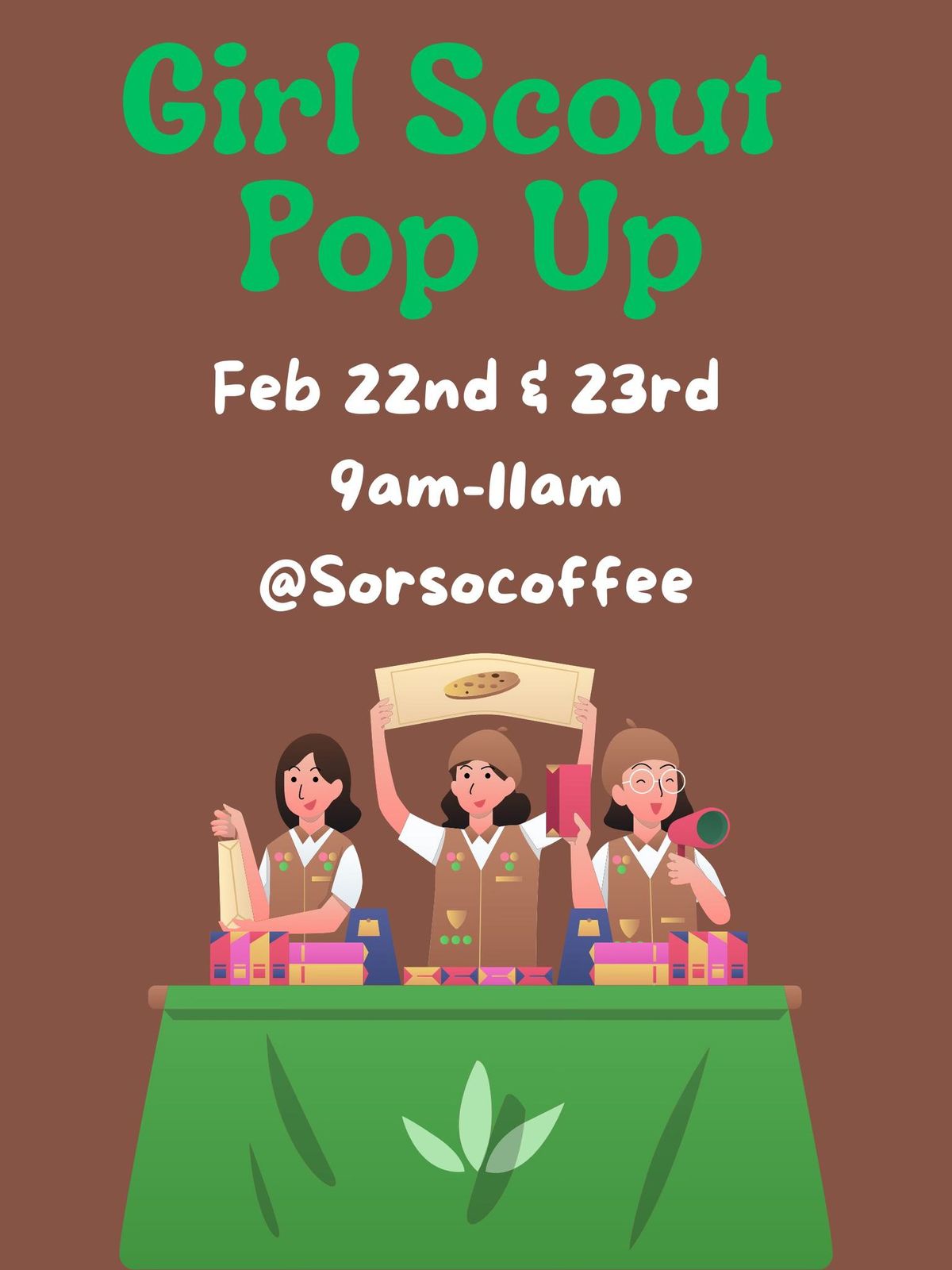 Girl Scout Pop Up