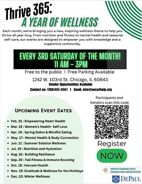 Thrive 365: A Year of Wellness