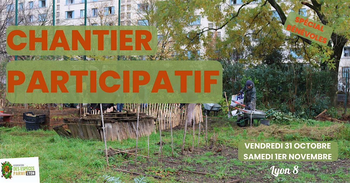 Chantier participatif copropri\u00e9t\u00e9 Lyon 8
