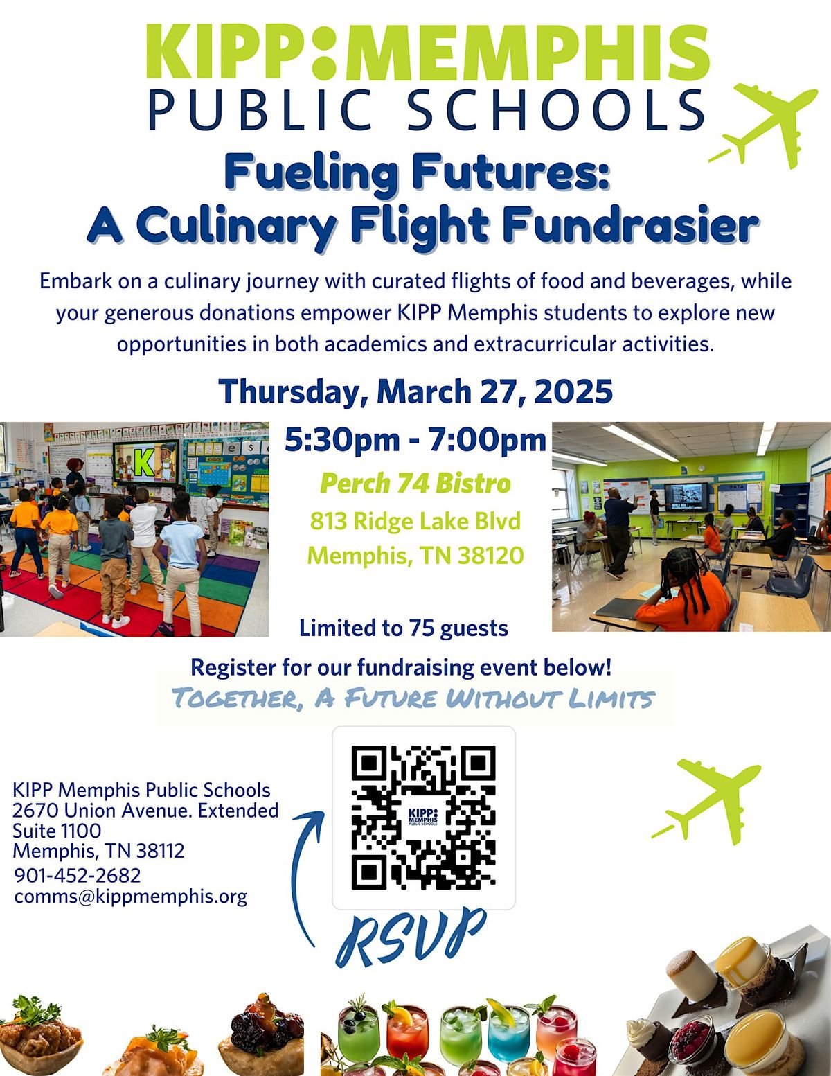 Fueling Futures: A Culinary Flight Fundraiser