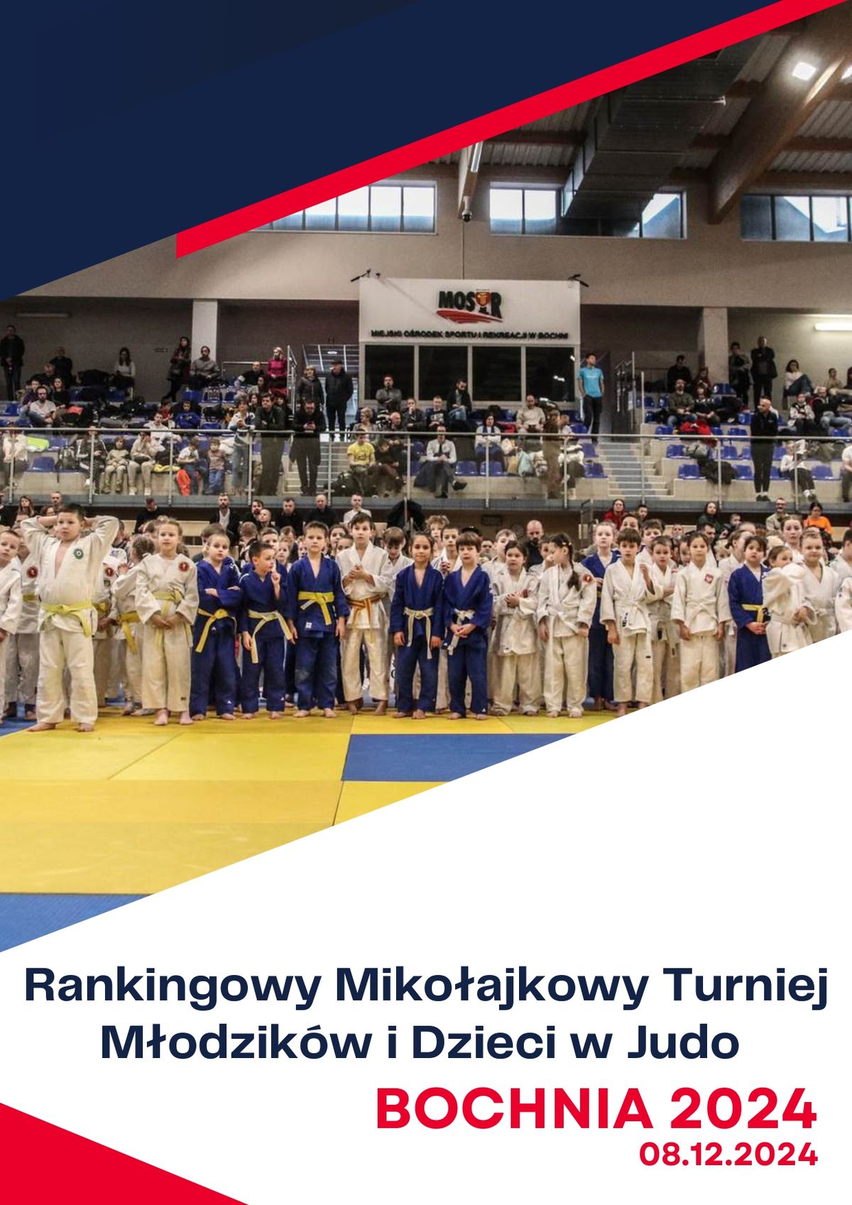 RANKINGOWY MIKO\u0141AJKOWY TURNIEJ JUDO M\u0141ODZIK\u00d3W I DZIECI \u201cBOCHNIA 2024\u201d