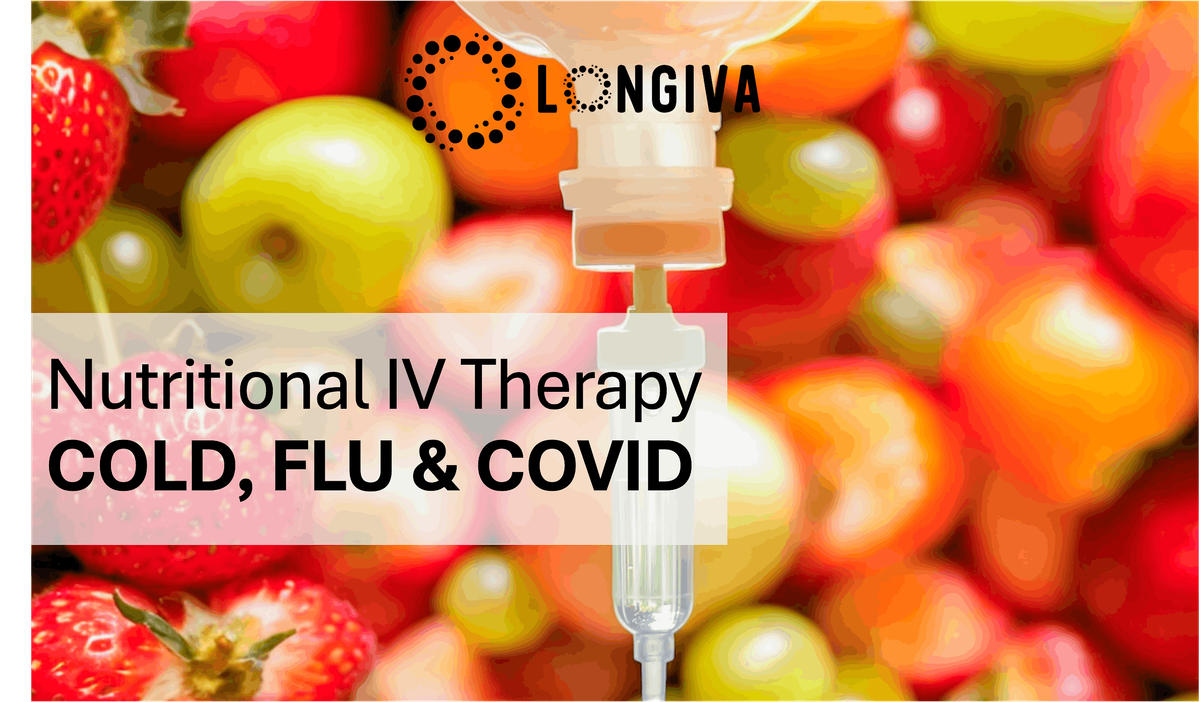 Longiva Clinic: Immunity Nutritional IVs for Flu & COVID- Free IV Giveaways