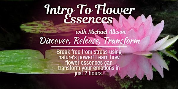 Intro to Flower Essences Workshop by Michael Allison