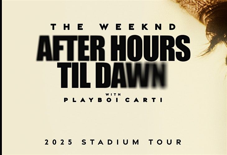 THE WEEKND concert shuttle bus from The Palms Resort 7\/05\/2025