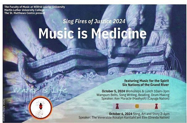 MUSIC IS MEDICINE - Sing Fires of Justice 2024