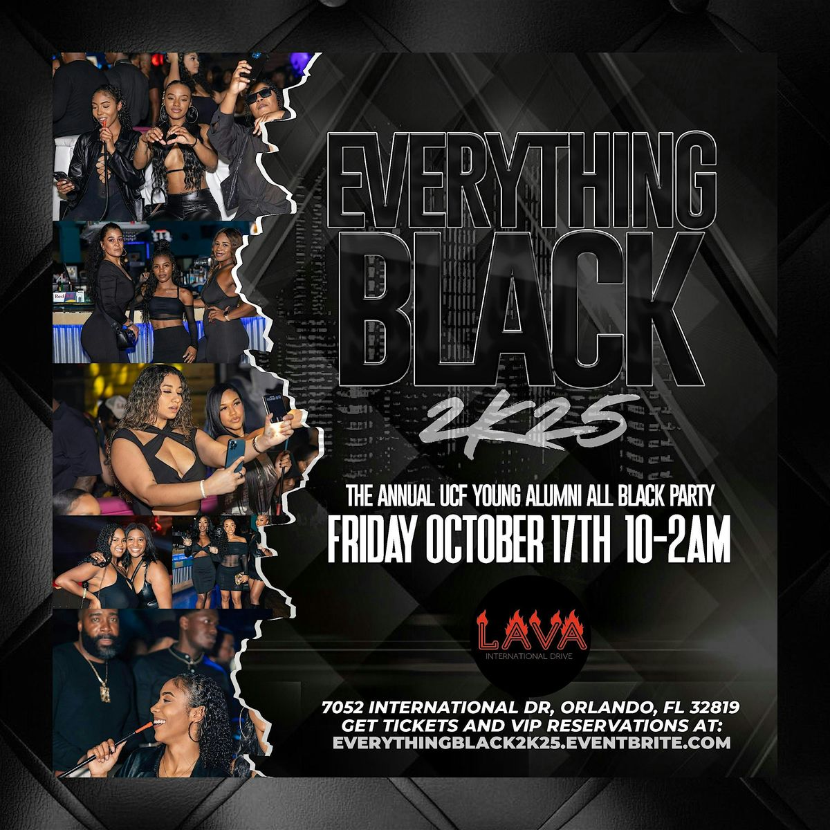 EVERYTHING BLACK 2K25 AT LAVA