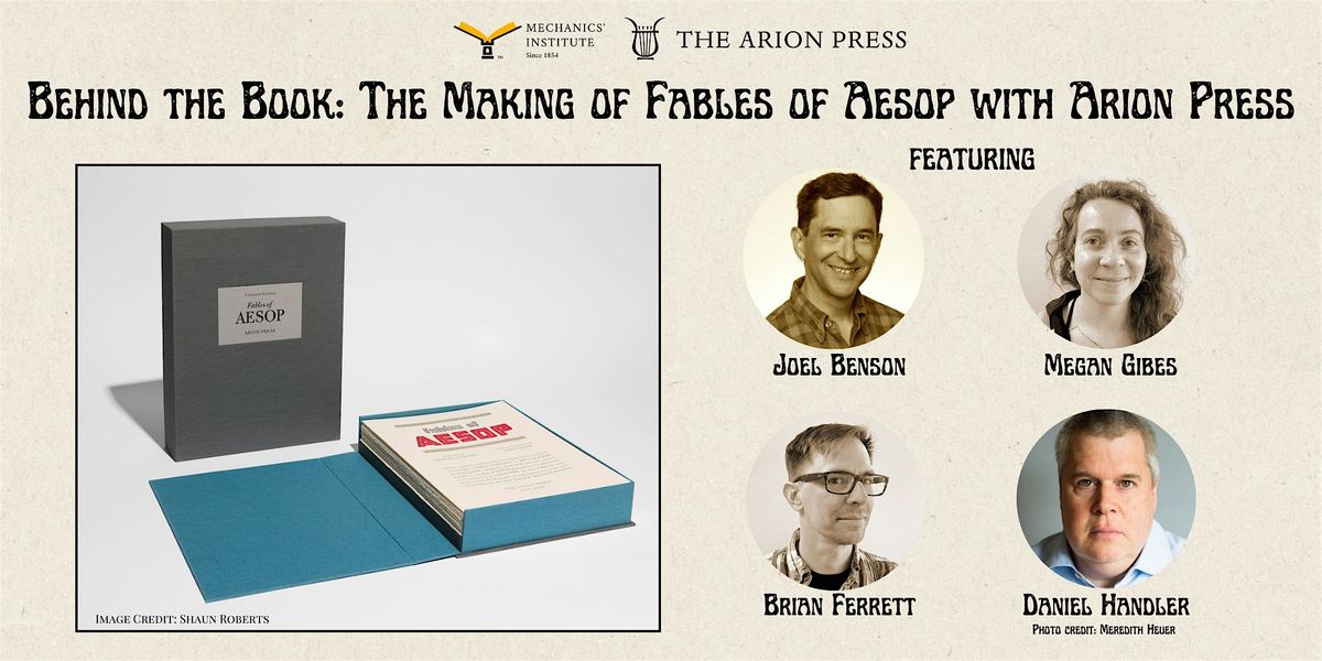 Behind the Book: The Making of Fables of Aesop with Arion Press