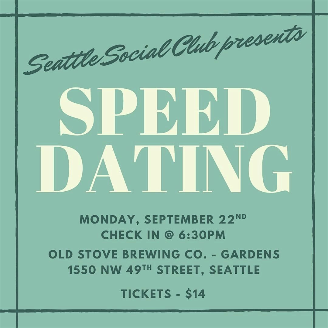 Speed Dating [Ages 25 - 35 ] with the Seattle Social Club