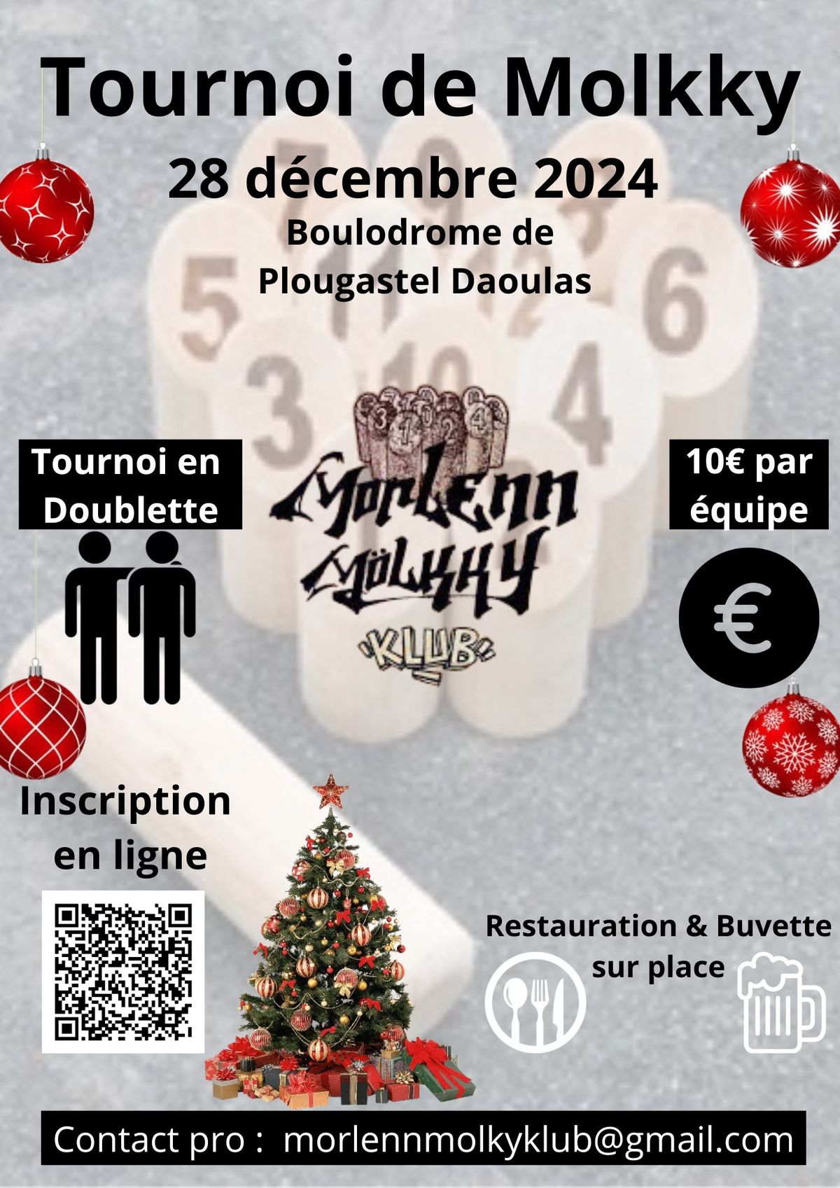 Tournoi de Molkky L'entre Deux \u00e0 Plougastel Daoulas