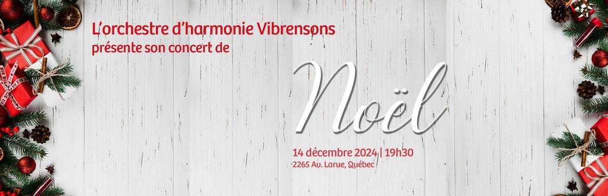 Concert de Noel - Harmonie Vibrensons