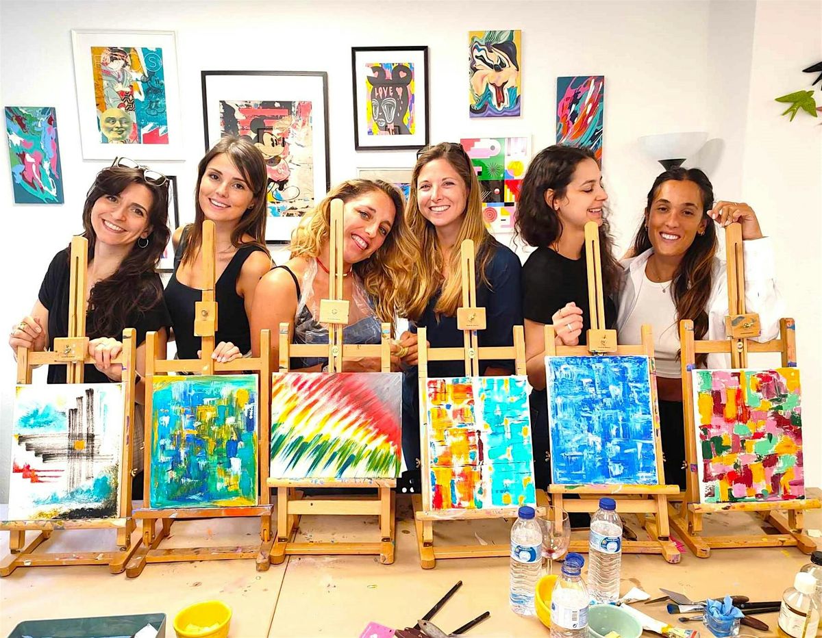 Abstract Oil Painting Workshop - Lisbon