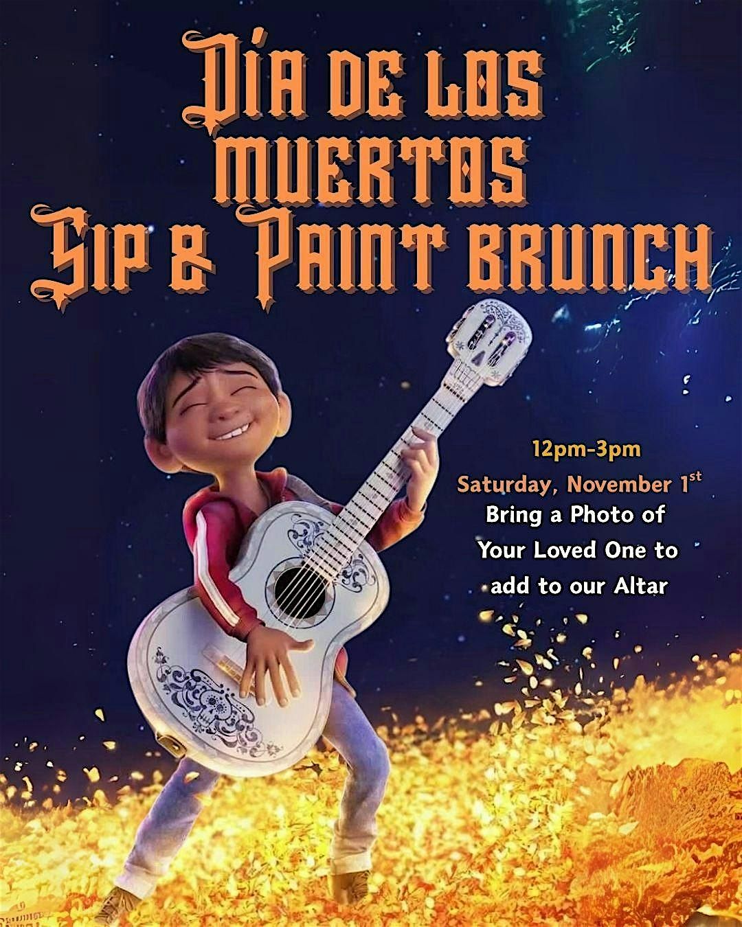 Dia De Los Muertos Sip & Paint Brunch