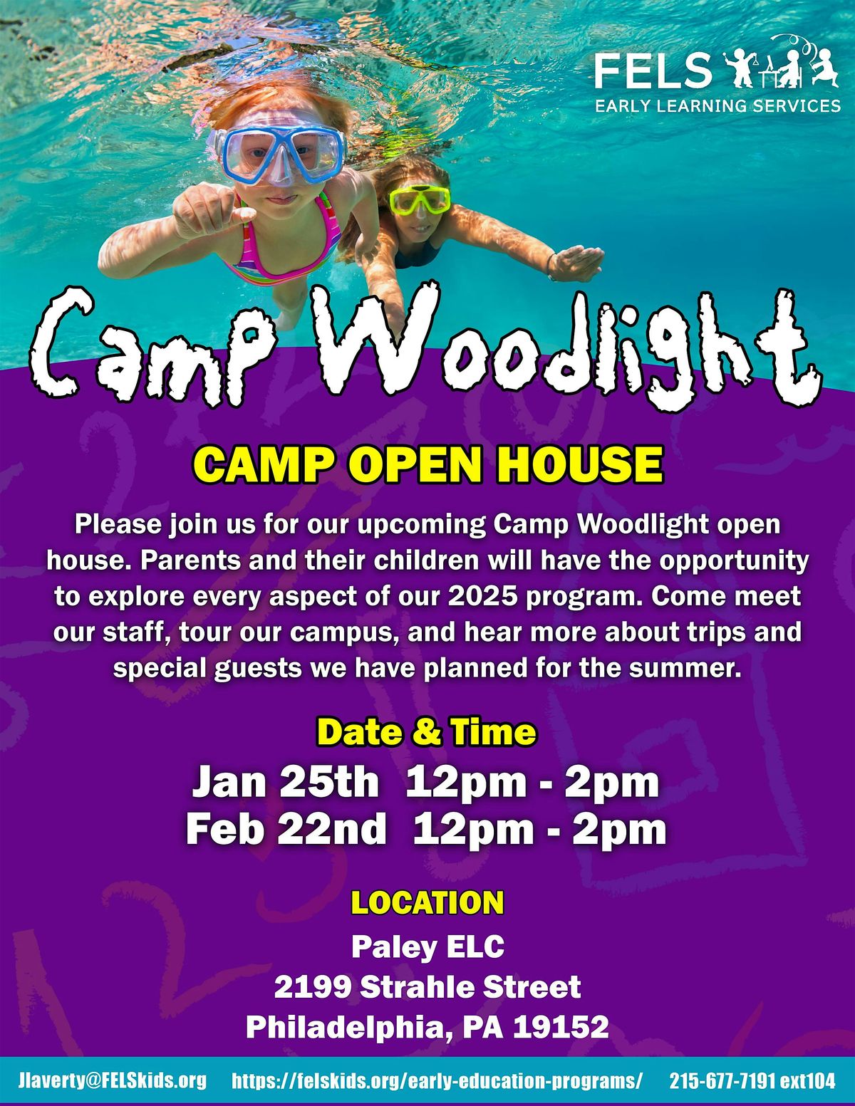 Camp Woodlight Open House