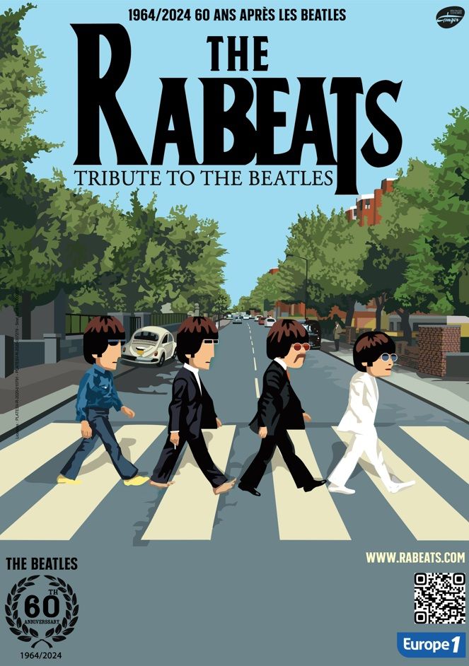 THE RABEATS - TRIBUTE THE BEATLES | AVIGNON, Confluence Spectacles | 23.03.25