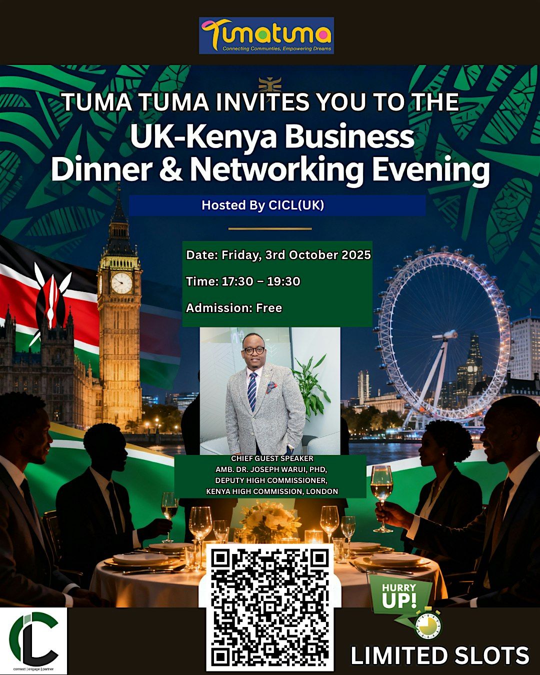 UK\u2013Kenya Business Dinner & Networking Evening (London, 3rd Oct 2025)