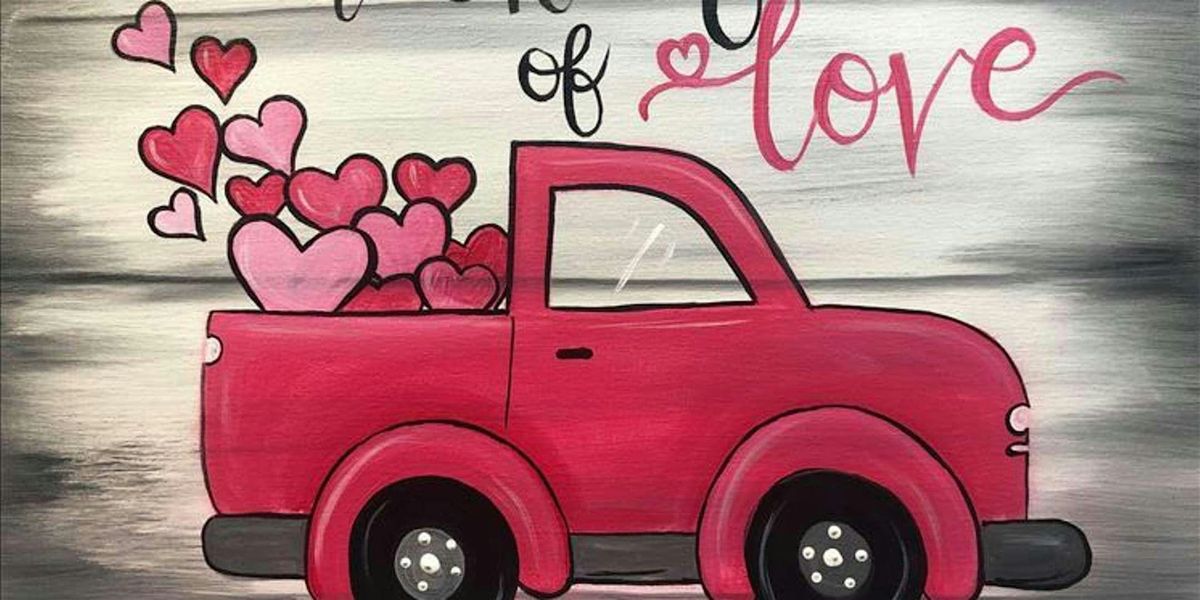 Love Truck - Paint and Sip by Classpop!\u2122