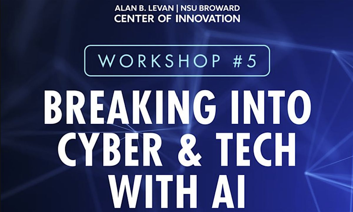 Breaking Into Cyber & Tech With AI