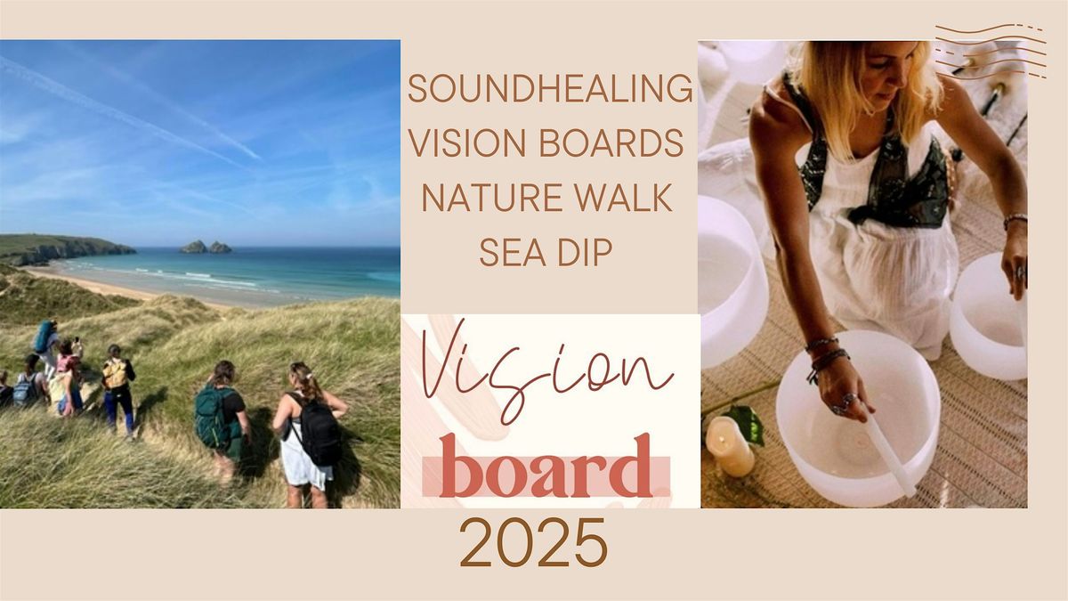 Sea, Soundbath, 2025 Vision board workshop.