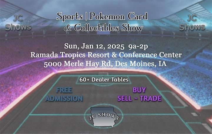 Sports | Pokemon Card & Collectibles Show