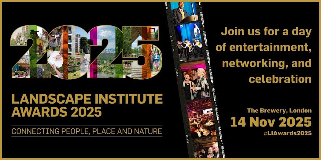 Landscape Institute Awards 2025 ceremony