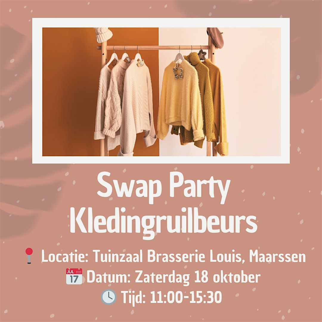 Swap Party - Kledingruilbeurs Maarssen