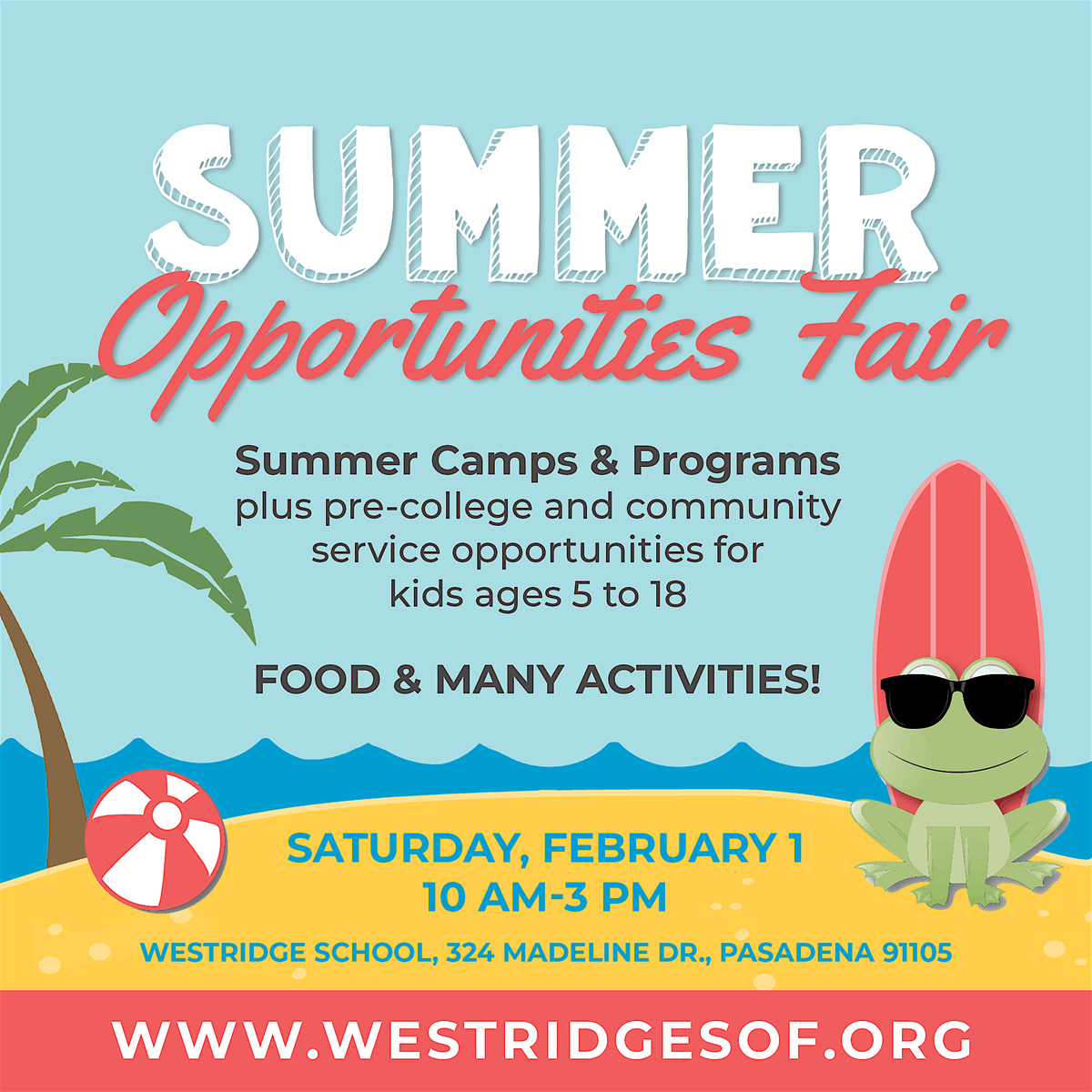 Summer Opportunities Fair