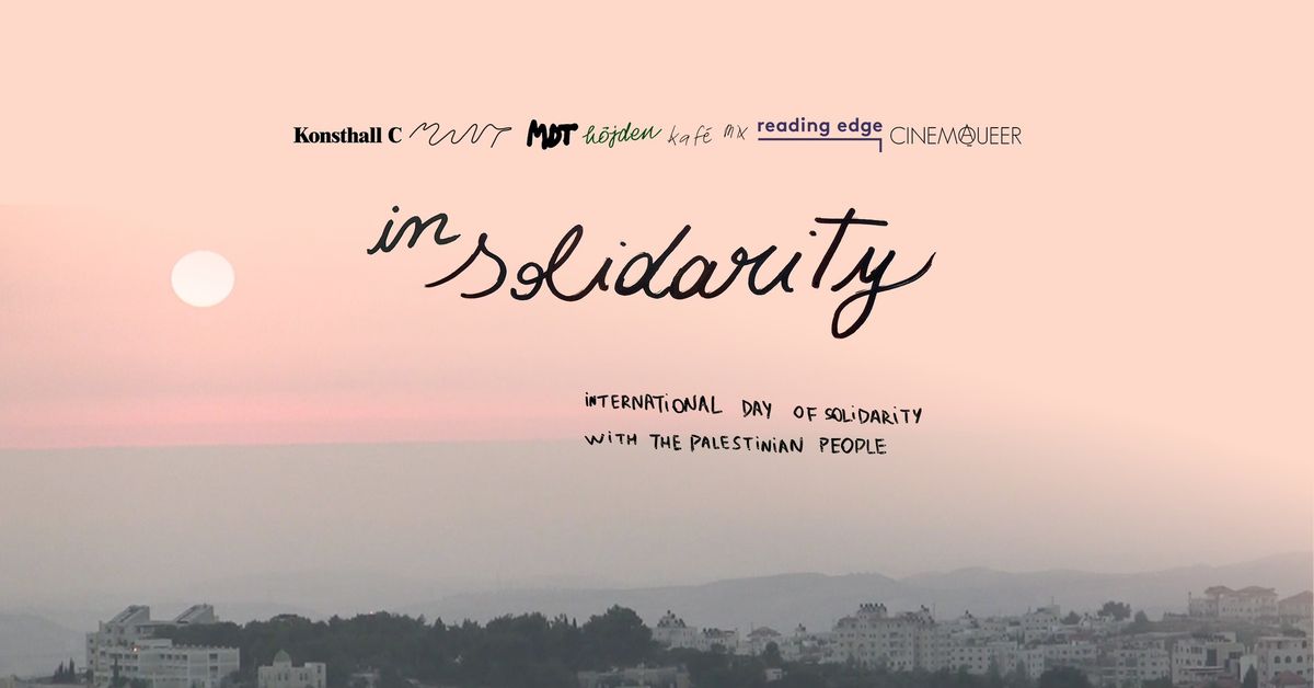 In Solidarity: Collaborative Fundraiser for Palestine