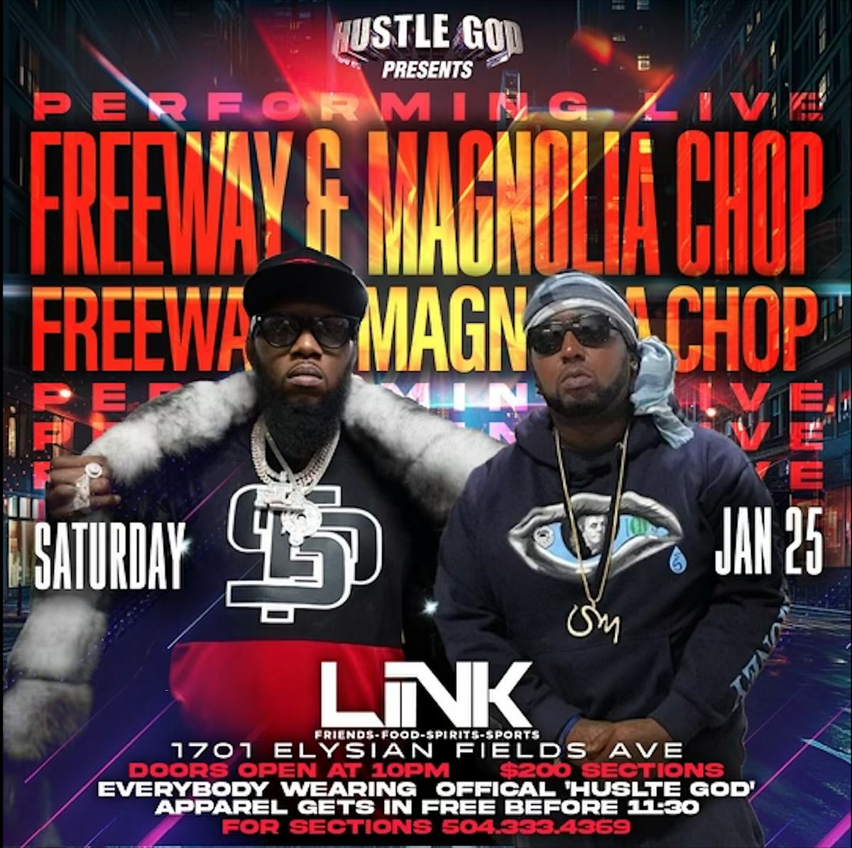 Freeway Performing Live In Concert