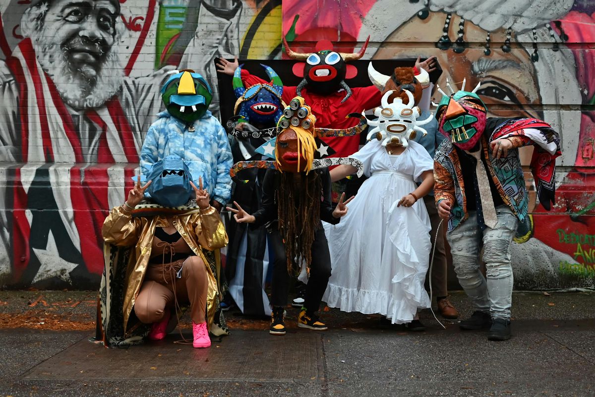 Mask making workshop