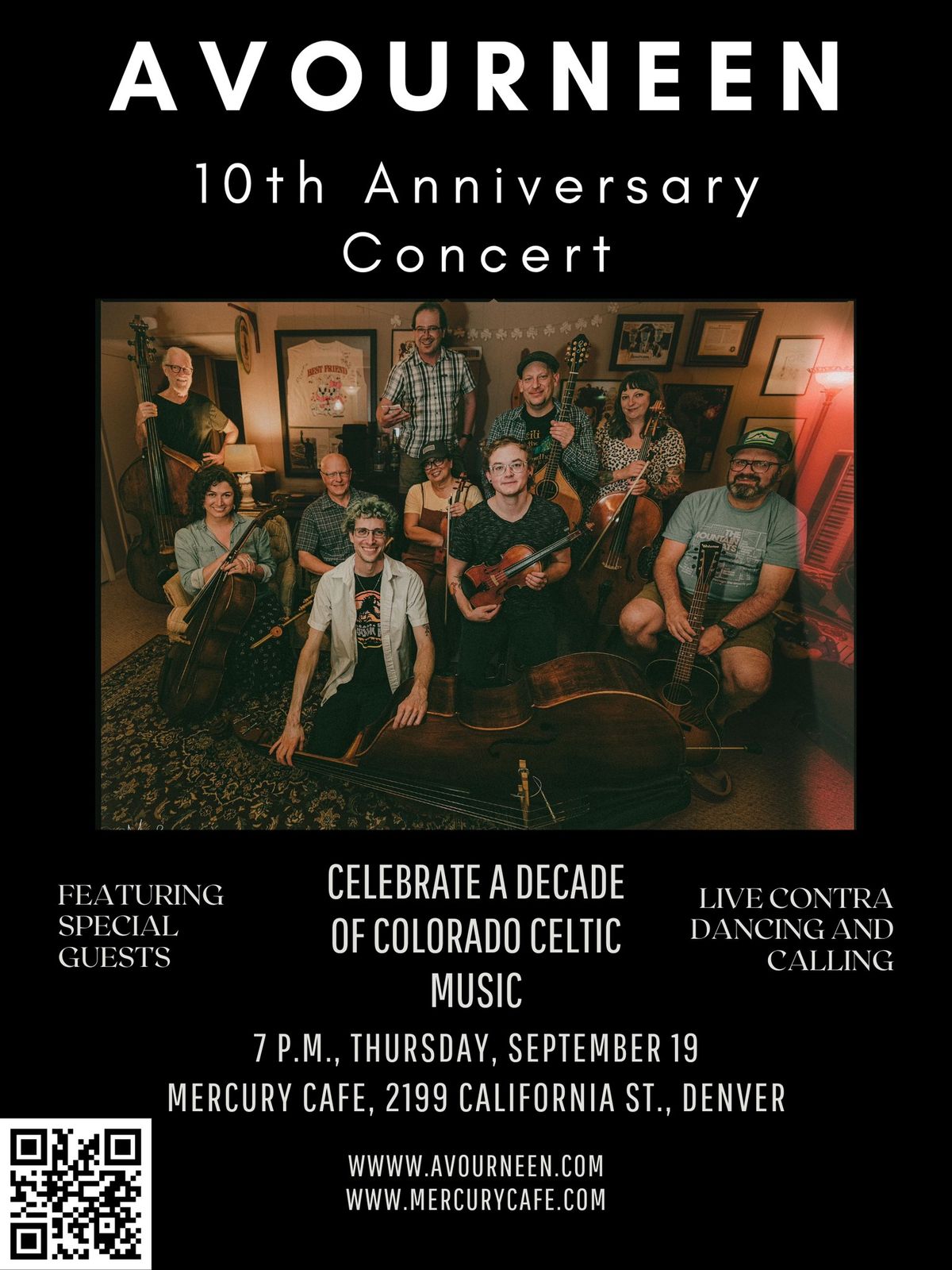 Avourneen's 10th Anniversary Celebration