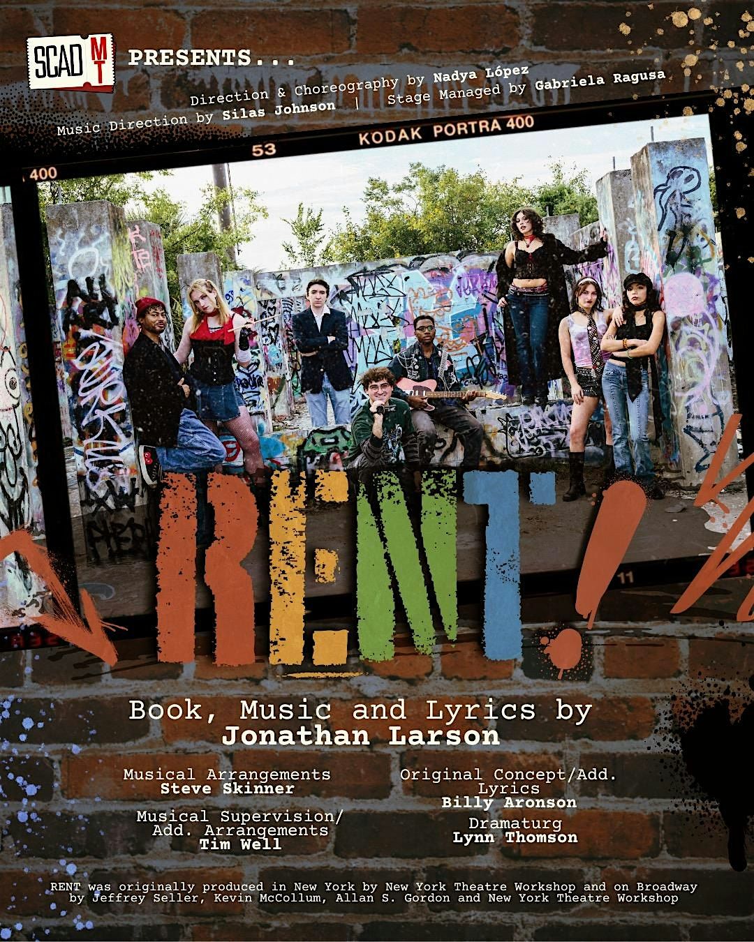 SCAD MT Presents : RENT!