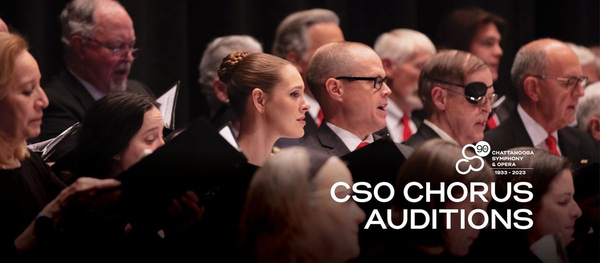 CSO Chorus Auditions