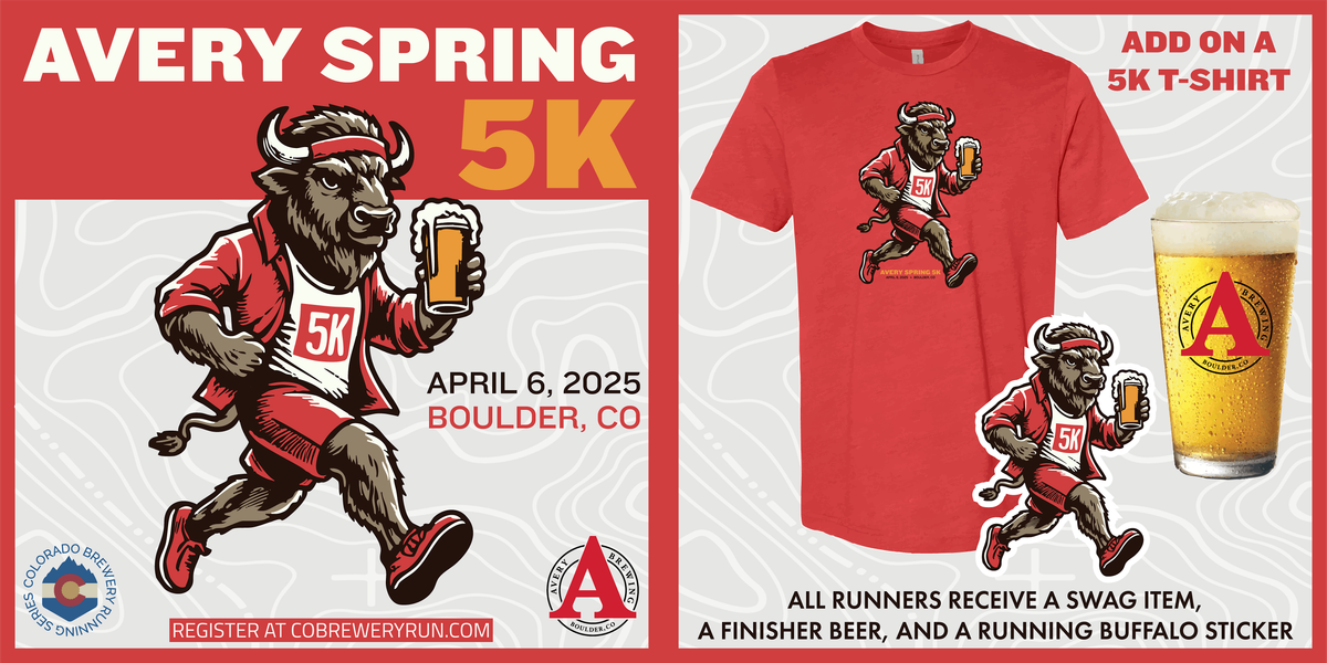 Avery Spring 5k | Avery Brewing | 2025 CO Brewery Running Series