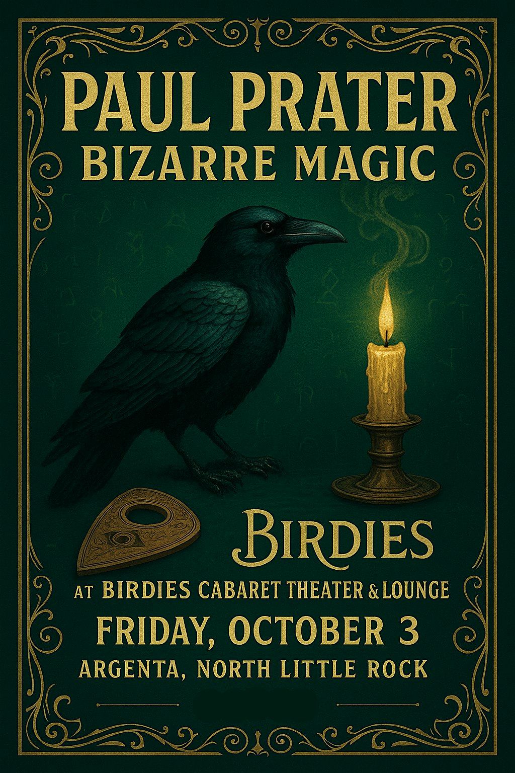 Paul Prater; A Night of Bizarre Magic