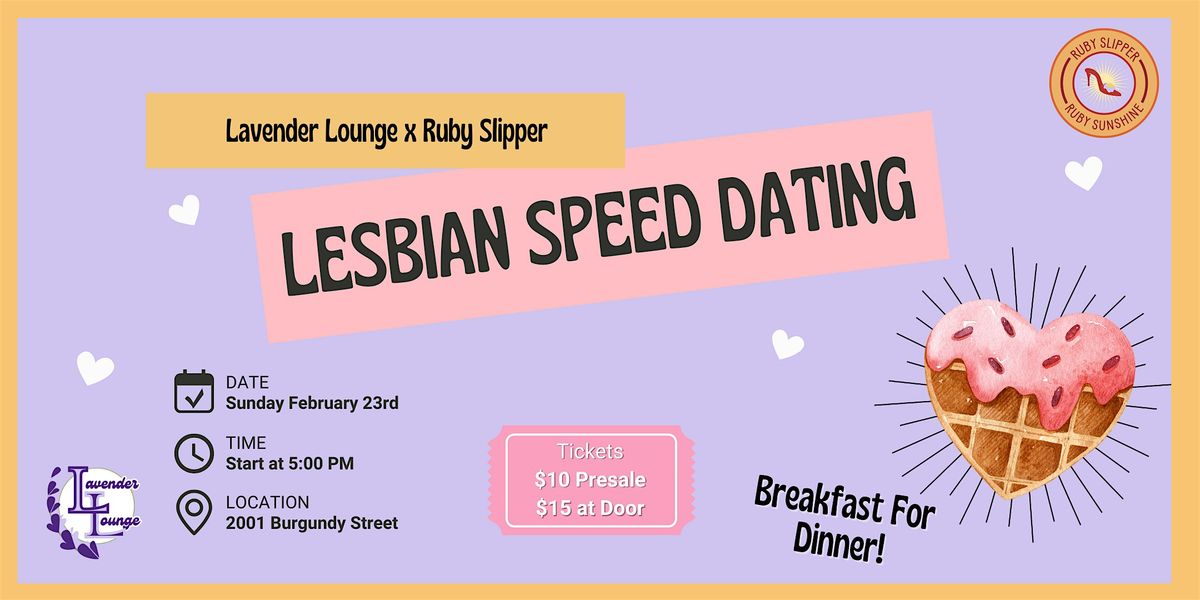 Lesbian Speed Dating