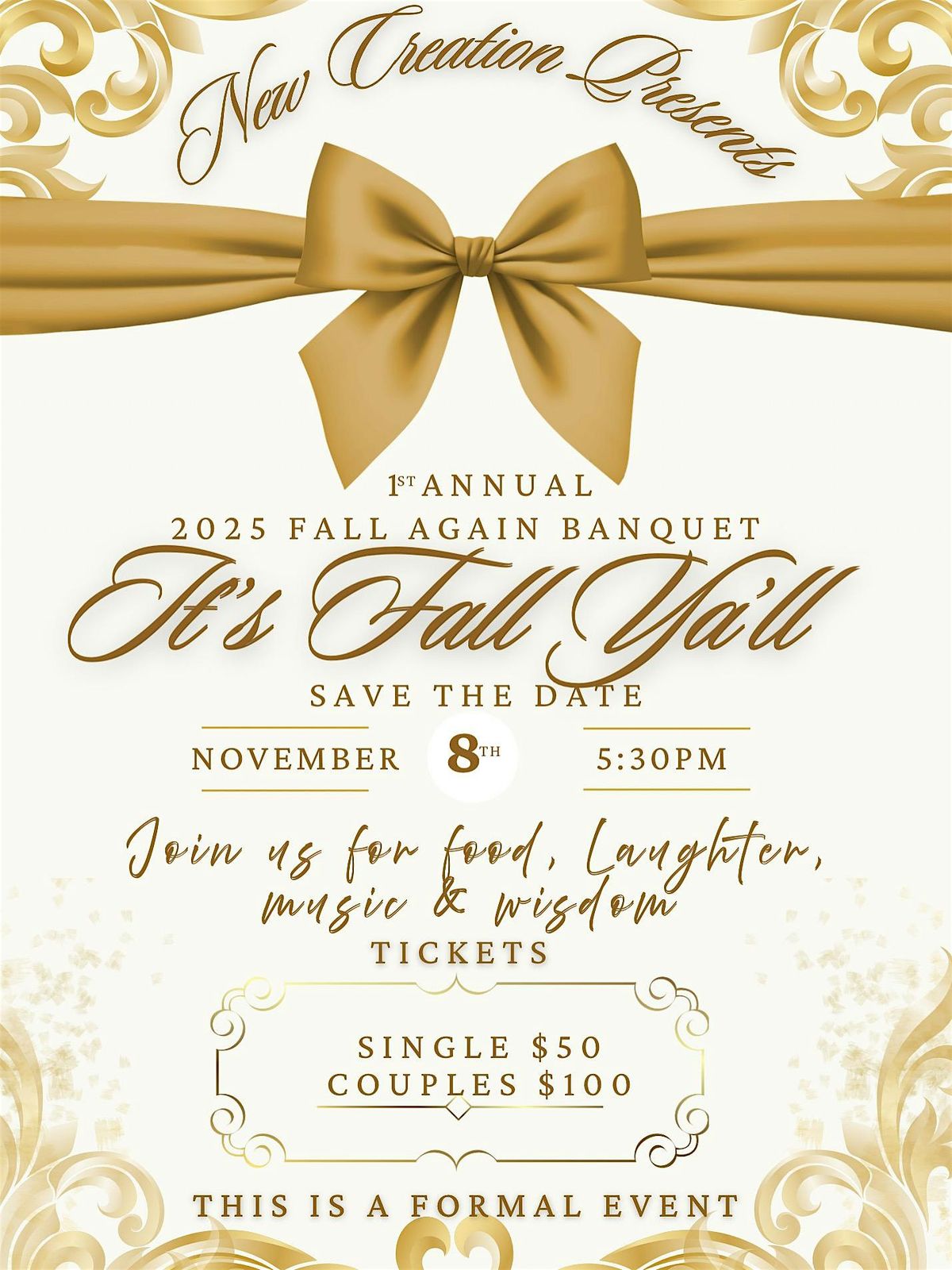 1st Annual Fall Banquet