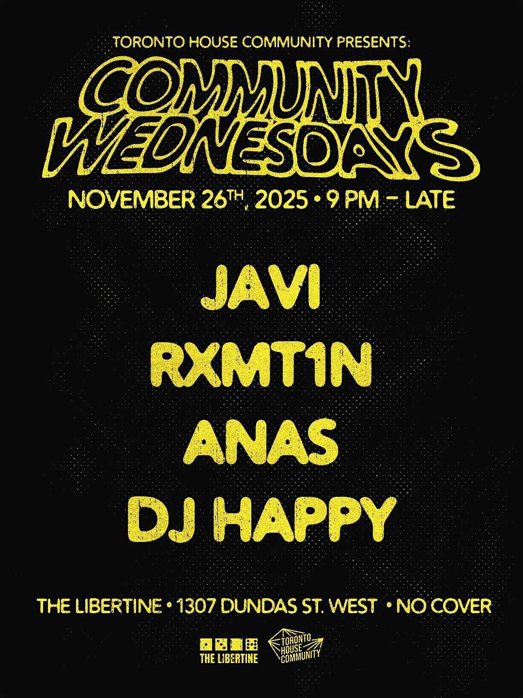 Community Wednesdays (Weekly - No Cover)