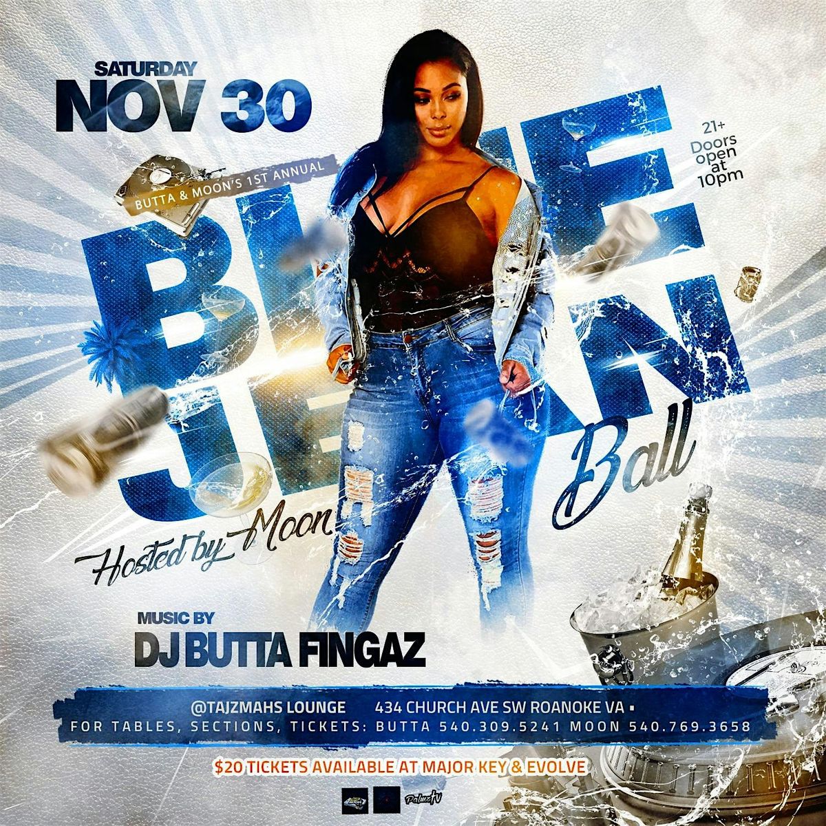 Butta & Moon's Blue Jean Ball