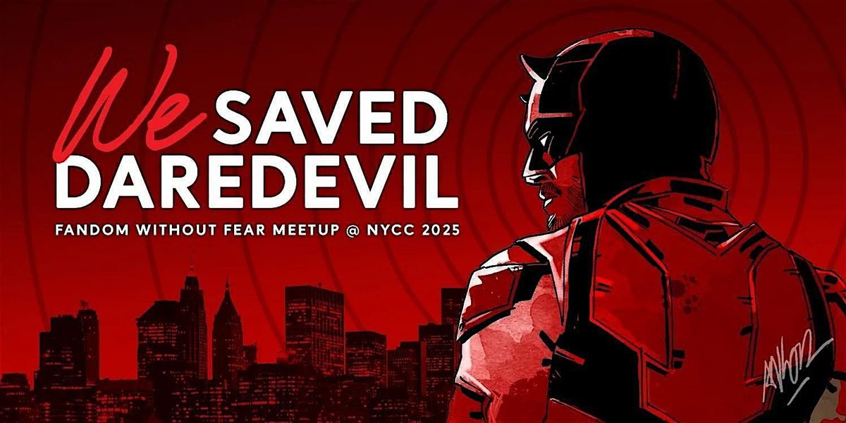 We Saved Daredevil Rooftop Celebration at NYCC 2025