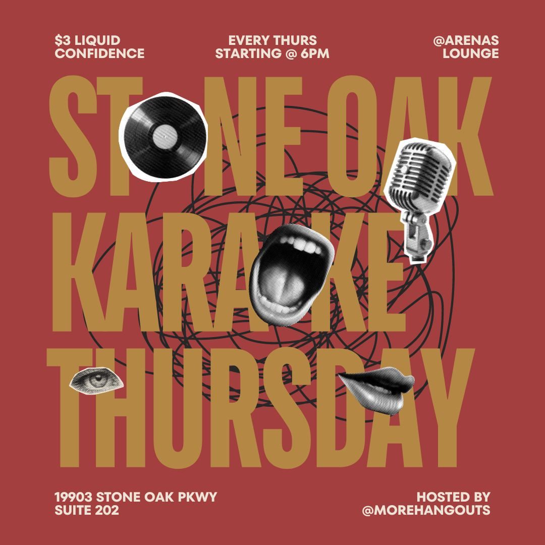 Karaoke Thursdays in Stone Oak!
