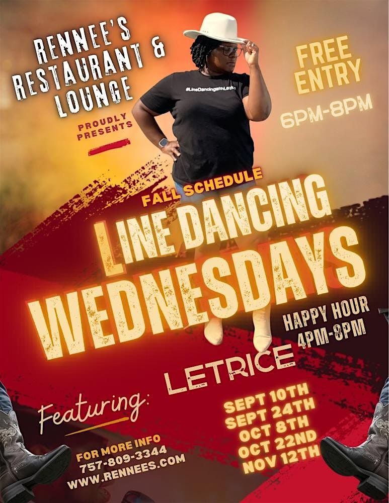 Line Dancing with Letrice @ Rennee's